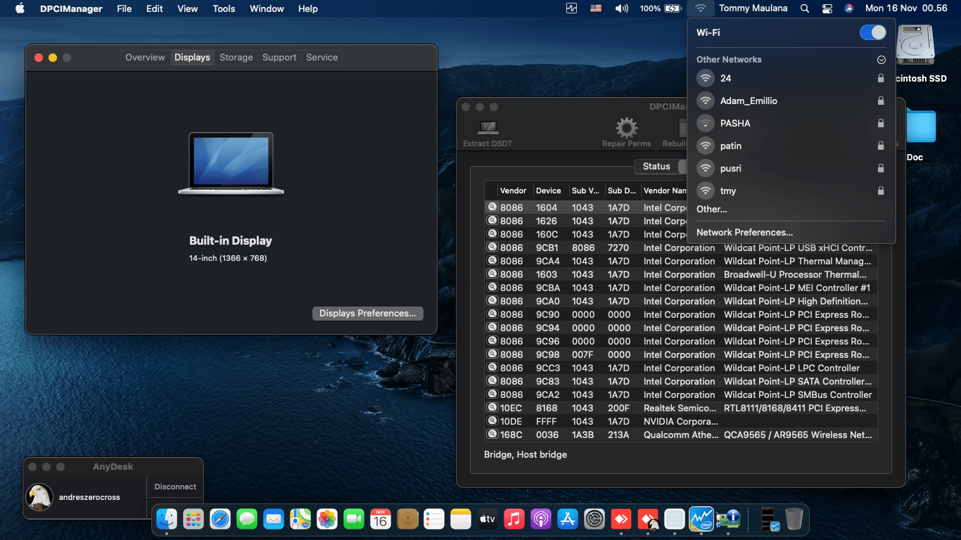 Asus A455LN WX030D 2nd [Broadwell   Intel HD 5500]   OpenCore 2